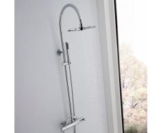 Colonna Doccia in Ottone Cromato Completa con Miscelatore Termostatico - Infiniti 2 - HUDSON REED