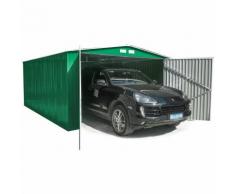 Habit Box Casetta Garage in lamiera zincata giardino esterno 380x540xh232cm GARAGE XXL