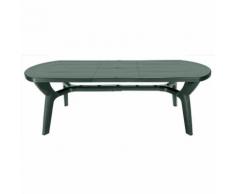 Tavolo Da Giardino Allungabile In Plastica / resina 180/230 Cm?verde - GBSHOP