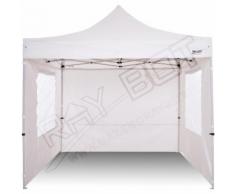 Gazebo Pieghevole 3x3 Bianco RAY BOT CON FINESTRE