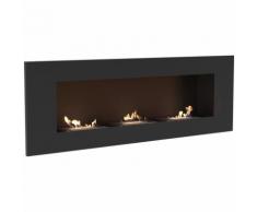 Camino Bioetanolo Da Parete 120x40x16,2 Cm Flig Bismarck