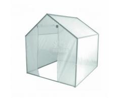 Serra in alluminio Per giardino Piante e Fiori Allum Medy cm 208X190X192H - MONDO VERDE