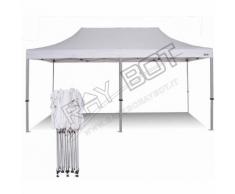 Gazebo Pieghevole 3x6 bianco RAY BOT SENZA LATERALI