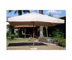 Ombrellone professionale mod. Luxor 4x4 MT colore ecru palo da 58 mm - SAL MAR