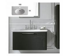 Lavabo sospeso 100x55 Ceramica Globo PAESTUM PA023.BI