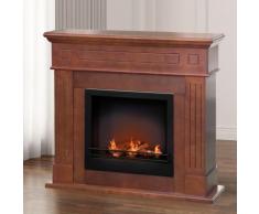 Divina Fire Biocamino in legno CAMBRIDGE BASIC Noce