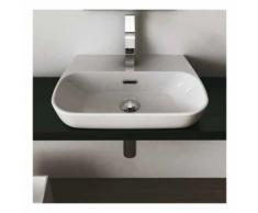 Lavabo da Appoggio o Sospeso Domus Falerii F50 Small : Bordo Nessun Bordo Curva tecnica Nessuna