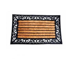 ZERBINO STEEL GOMMA/COCCO NAT.45X 75 LADYDOC 06546 (M) - LADY DOC