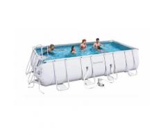 Piscina Rettangolare Con Telaio Bestway 12227 Dim. 488X274Xh122 Cm 13302 Lt - EAC