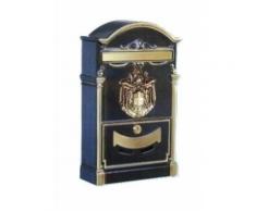 Cassetta postale per esterni Residence in ottone cm.: L25,5xP5,5xH40,5 - EAC