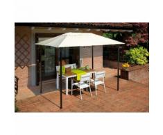 GAZEBO RETTANGOLARE 3 X 2 MT. CON STRUTTURA 38 x 38 mm IN FERRO | poliestere - CAESAROO