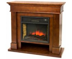 Divina Fire Camino elettrico 2000W effetto fiamma viva riscaldamento VULCANO-M