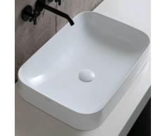 Lavabo da appoggio / semincasso Ceramica Azzurra Elegance 60X40