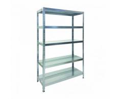 SCAFFALE Alta Portata in metallo ZINCATO 100 X 50 X 195h Portata 1.000 Kg - GRIMA