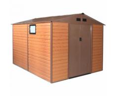 Habit Box Casetta giardino doppio spessore lamiera 277x319xh218cm FOREST XL-PLUS - BRICOBRAVO