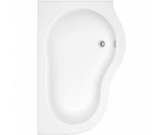 Vasca da Bagno Angolare Destra in Acrilico 150x100cm con Pannello - HUDSON REED