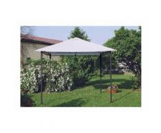 Gazebo 3x3 metri giardino acciaio antivento STYLE - PRODUCESHOP