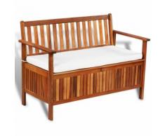 vidaXL Cassapanca in Legno Acacia