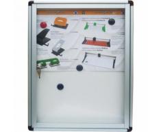 BACHECA IN ALLUM. C/FONDO MAGNET.450X600X30MM - SENZA MARCA GENERICO