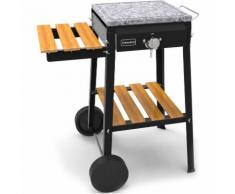 Barbecue A Gas Con Pietra Lavica Bio Cooking 1 Fuoco Ferraboli