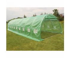 Serra tunnel da giardino ALTEA - 30m² - 10 x 3 x 2 m - HABITAT ET JARDIN