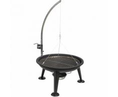 Barbecue a Carbonella in Acciaio 55cm - TRISTAR