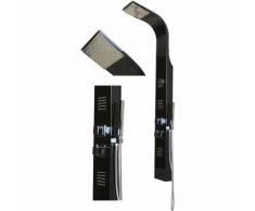 COLONNA DOCCIA MULTIFUNZIONE CUBE TERMO NERA - THERMO PROFESSIONAL