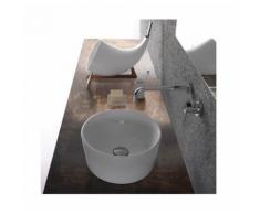 Lavabo da appoggio FORTY3 - 35 x 35 cm - cod. FO035 - GLOBO | Bianco Opaco - Globo BO