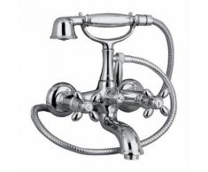 GRUPPO VASCA ESTERNO CON SET DOCCIA F5004 OLIVIA DESIGN - FIMA CARLO FRATTINI