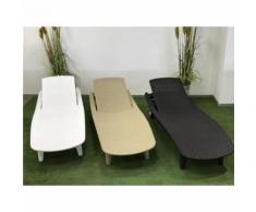 Lettino PACIFIC in resina marrone KETER