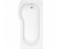Vasca da Bagno Asimmetrica Angolare Sinistra in Acrilico 85x167 5cm - HUDSON REED