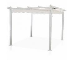 Gazebo Astoria 3x4m pali in alluminio copertura scorrevole GA802001