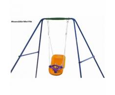 ALTALENA DONDOLO DA GIARDINO PER BAMBINI IN ACCIAIO BIMBI BABY ESTERNO SICUREZZA - LGV