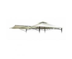 Telo ricambio 3,3x3,3 gazebo Antigua sostitutivo copertura - PRODUCESHOP