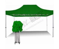 Gazebo Pieghevole 3x4,5 VERDE RAY BOT SENZA LATERALI
