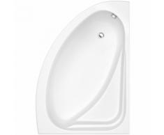 Vasca da Bagno 150x102cm in Acrilico Versione Angolare Destra con Pannello - HUDSON REED