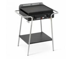 Barbecue a gas Toledo Struttura in acciaio verniciato con Piano di appoggio centrale Dimensioni 54 x