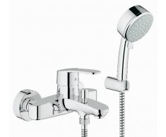 Miscelatore Monocomando Esterno Vasca E Doccia Eurostyle Cosmo Grohe Con Dotazione Doccia