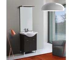 Mobile Arredo Bagno Da 65 Cm Modello Perla In Rovere Tasso