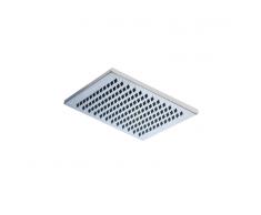 Soffione Doccia Moderno Quadrato Cromato