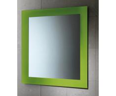 Specchio Da Bagno Modello Magic Finitura Verde Acido