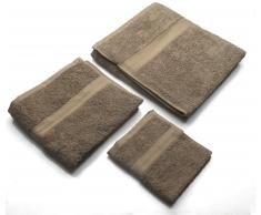 Set Asciugamani Marrone