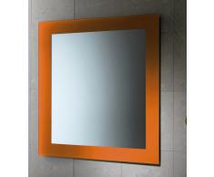 Specchio Da Bagno Modello Magic Finitura Arancio