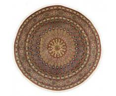 Tappeto Tabriz 50 Raj con seta Ø 249 Tappeto Persiano, Rotondo