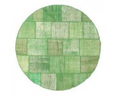 Tappeto Patchwork Ø 200 Tappeto Moderno, Rotondo