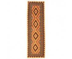 Tappeto Kilim Afghan Old style 54x176 Tappeto Orientale, Passatoia