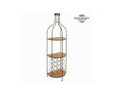 Porta bottiglie di metallo e legno by Bravissima Kitchen