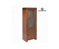 Vetrina nature 1 porta noce - Nogal Collezione by Craften Wood