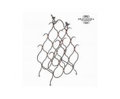 Portabottiglie metallo 8 bottiglie - Art & Metal Collezione by Bravissima Kitchen