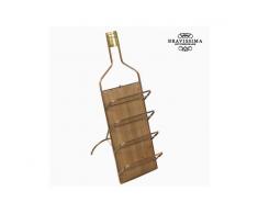 Portabottiglie da parete in metallo by Bravissima Kitchen